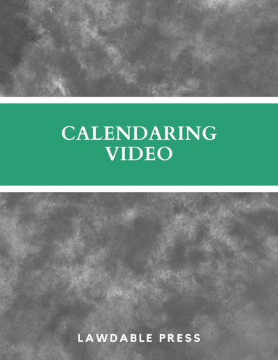 Calendaring in State Court Video (2025)